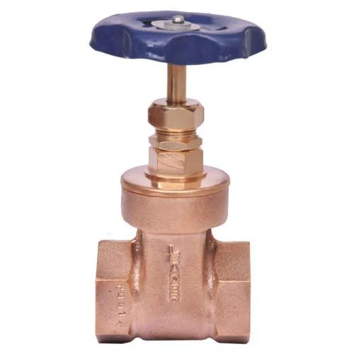 LEADER MAKE GUN METAL GATE VALVE SCREWED END