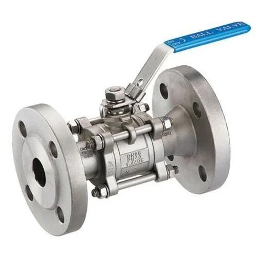 INVESTMENT CASTING BALL VALVE 3 PIECE DESIGN FLANGED END