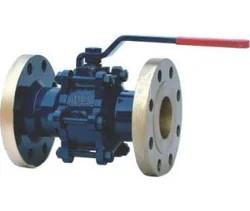 The WCB three piece design ball valve has two body joints which means the body is made out of of three pieces, giving rise to the name “three piece. This 3 piece body design allows a larger ball to be installed at the time of manufacture, making this a full bore ball valve (Full port) .