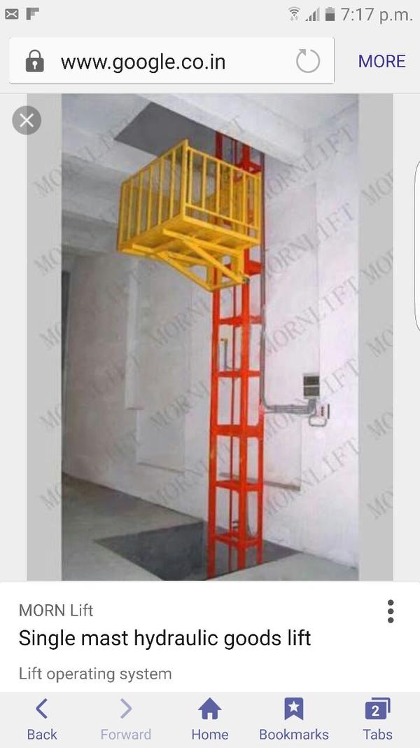 Goods Lifts Manufacturers in ErodeDo you want to buy Goods Lift for your Spinning Industries? Suma is providing Best Good Lifts as per your requirement with Good Service after Sales. We hold expertise in manufacturing and supplying a broad array of Goods Lifts in Erode, Tamilnadu, South India. This lift is manufactured using optimum grade raw material and latest technology machines. Further, this Lift is equipped with high grade raw materials. Further, these Lifts are manufactured in accordance with the international quality standards and norms.