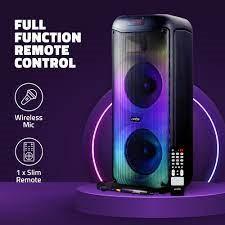 ARTIS BT914 60W Wireless Bluetooth Party Speaker BT914 60W Portable Bluetooth Party Speaker with 6000 mAh Battery. - Its powerful Rechargeable 6000 mAh Battery- It delivers 60W RMS Powerful Bass Output- Bluetooth 5.0 technology effortlessly connects to all of your Bluetooth-enabled devices- Bluetooth Range: 10M- Dimension: 297mm x 282mm x 715 mm- Product Weight: 5.26 KgElectronic showroom in Manewada Roadelectronic showroom in Manish Nagarelectronic showroom in Ayodhya nagarelectronic showroom in medical squareelectronic showroom in medical squareelectronic showroom in dighori