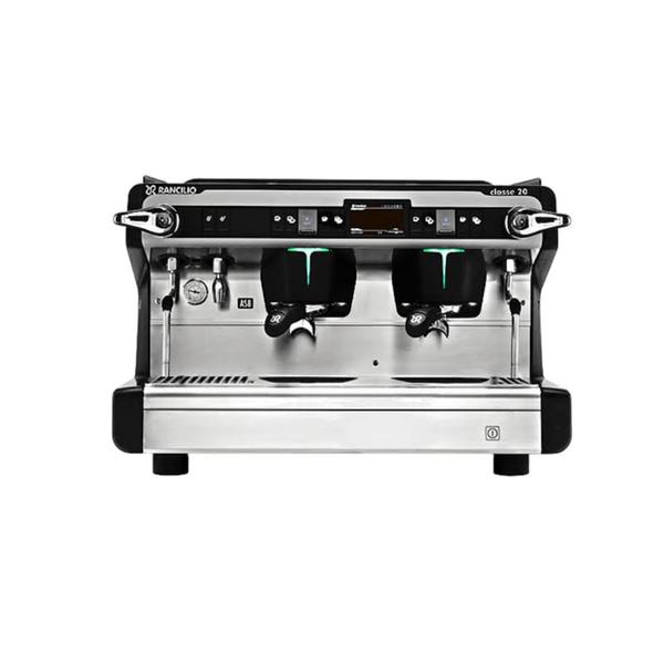 Classe 20 raises the status of the category in terms of both performance and functionality, introducing a revolutionary system to control temperature stability, an intelligent interface and an  entirely different approach to diagnostics.Group head display & 4.3´´touch screenLED Iluminated Group working areaAesthetic customisable RGB lights group covers and front panelAdvanced Diagnostics interfaceSnap&Share using dedicated Rancilio mobile appLED lights in the work areaMultifunctional onboard computer with display and USB port