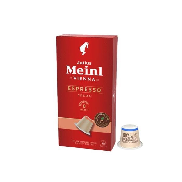 Espresso Crema is a perfectly balanced blend of premium Arabica coffees from Central America with a touch of Asian Robusta. Together, the two sorts create an inspiring and delicate coffee masterpiece with a very round and balanced flavour.