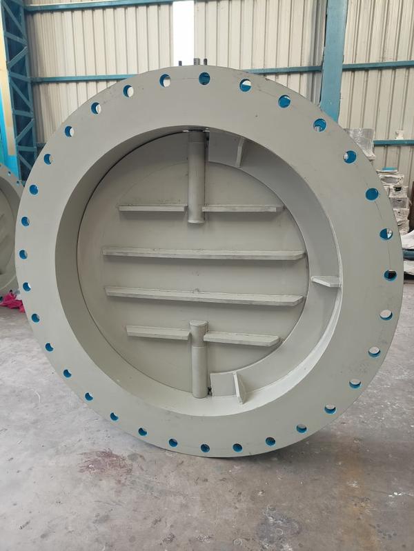 We are leading manufacturers of FRP, PPH/FRP, PVC/FRP, PVDF/FRP, ECTFE/FRP, FEP/FRP Butterfly valves.Technical SpecificationsTechnical Specifications of FRP Butterfly Valve Size RangePressure Range Class 150, PN10, PN16, AS”D””E”, JIS10KNPS 2”-48” or DN50-DN1200Design Feature Absolutely tight sealing with flow in either direction.Body and disc are machined to reduce operating torque.Small in size and light in weight. Easy installation and maintenance.Bubbles-tight sealing with no leakage under the pressure testing.It can be installed in any direction.Body Material FRP with VINYL ESTER RESIN, With or Without Fire ResistantDisc Material FRP with VINYL ESTER RESIN, PPH, Seat Material NR, NBR, EPDM, FKM/Viton, PTFEApplicable Standards ASME RTP-1, ASTMOperation Handle, Gear, Pneumatic/Electric ActuatorApplications Offshore, water and waste water, Ship building, Power plant, Chlor Alkali Plant, Oil and Gas, Range 4 Inch upto 120 Inch Diameter Likage Class I, II, III, IV, V, VIShaft AISI316