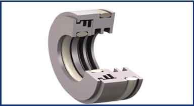 Bearing isolator selection includes non-contact, labyrinth designs which provide unsurpassed bearing protection for rotary shaft equipment. It is designed to retain lubrication and exclude aggressive contaminants in non-flooded applications. Specialty isolators include dual-contacting versions for flooded and oil mist applications, among many others.