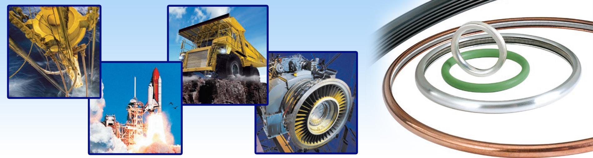 The applications for metal seals run the industrial spectrum, including aerospace, oil/gas generation, and the military, among others. What all of these industries have in common are the presence of extreme environments and situations in which the seals will be put to the test.There are six main categories of metal seal offered by Parker: c-seal, e-seal, o-ring, u-ring, wire ring, and spring energized ring. These categories each have their own strengths and weaknesses, with varying degrees of springback, load capabilities, leak rates, pressure capabilities, and cost.