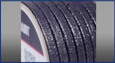 We are the Authorised distributors of TEADIT PACKING AND GASKETS PVT LTD.TEALON 30Diagonally braided high quality pure carbon fibre yarn, impregnated with graphite and corrosion inhibitor