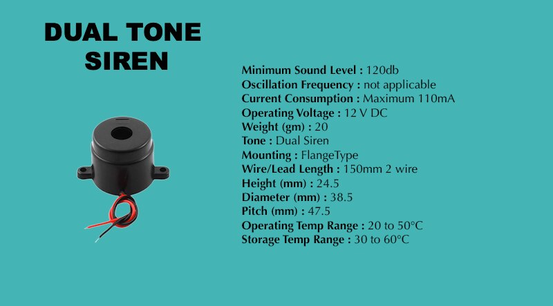 DUAL TONE SIREN