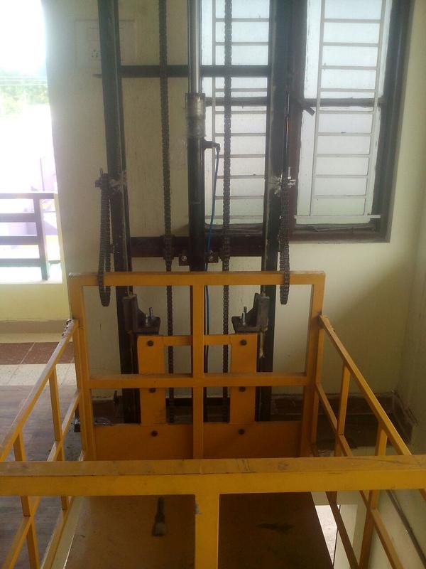 Goods Lift Manufacturers in TiruvannamalaiDo you need Goods Lift for easy handling materials in your Factory? We are here happy to introduce of our Goods Lift at its best price in Tiruvannamalai, Tamilnadu South India. Handling instructions are designed to protect the machine in the critical moments during transportation, unloading and installation