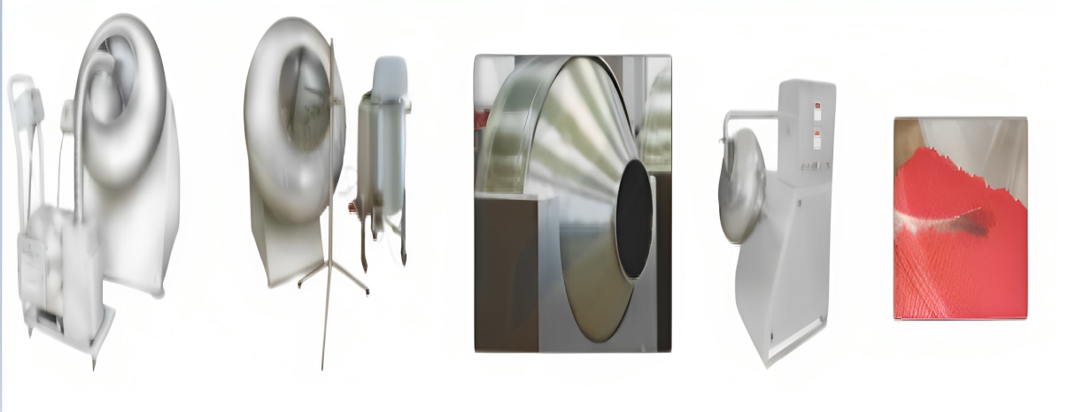 Conventional coating machine are used to sugar coat tablets, pellets, pills, candy etc. In for a variety of industries such as pharmaceutical, Confectionery, Foods and others. They are also used for rolling and heating beans and edible nuts or seeds.* Available model 12