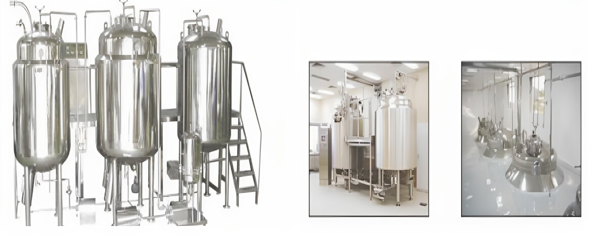 Nikul Pharma Equipment has been designed & manufacturing fully automatic Oral Liquid Syrup Manufacturing Plant consisting of sugar Loading system, Sugar Melting Vessels, Basket Filter & Transfer Pump, Syrup Manufacturing Vessels, Inline Homogenizer, Zero Hold Up Filter press, Storage Tank with Stirrer, Interconnecting pipeline, Transfer pumps, Integrated automatic control panel & working platform. Available Capacity is 500 Liter to 5000 Liter per batch size.