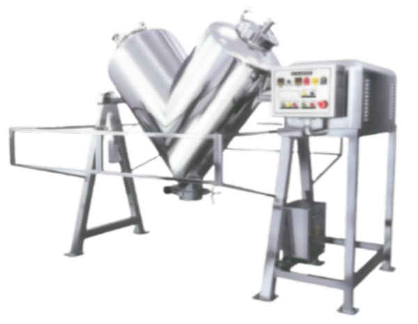 One of the most Equipments in this category, V cone blender adjuster or twin shell adjuster comes with two hallow cylindrical shells wielded at an Engle of 75 degree of 90 degree. The equipment is mostly used when there is a need of precise formulation of powder and granules mixing & lubricating. The containers having the 