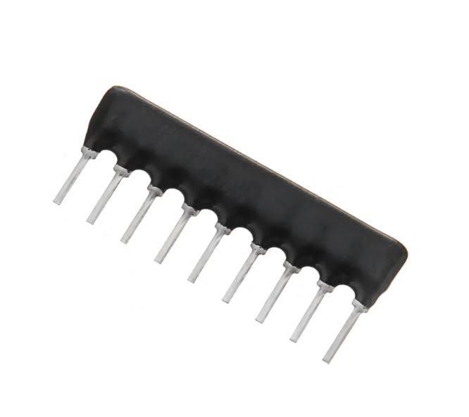 resistor  network 9 pin,10 pin