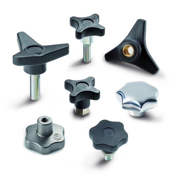 Plastic and Metal Solid Locking Handwheels