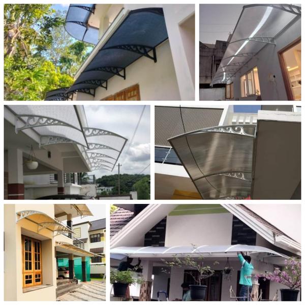POLYCARBONATE CANOPY / AWNING SET