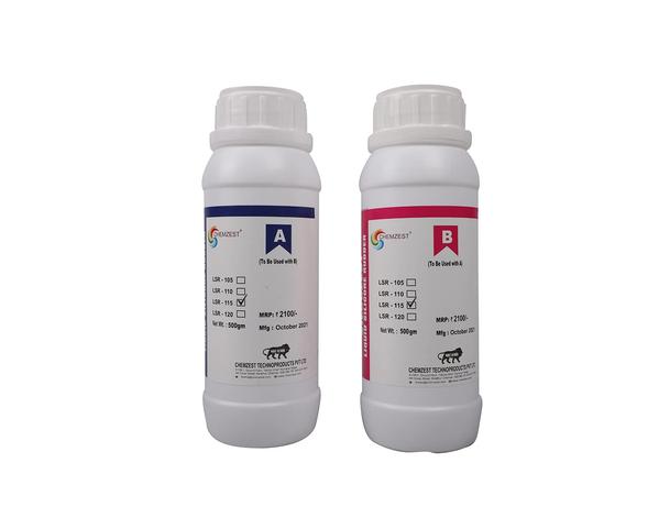 Jay Enterprises LSR-115 is mainly used for making molds of food grade applications like chocolate,candy products and life casting applications. It also can be used for making molds for concrete stone,GRC,polyurethane products ; wax, candle decoration ; rapid prototypingIts food Grade Two-part silicon rubber: flowable addition cure siliconMedium Fast curing. Cures at room temperature within 5-8 hours.An exceptional fluidity and good operability, easy to demold.Good tensile and tear strength, no shrinkage.