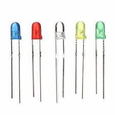 5MM ROUND LED available in RED ,GREEN ,ORENAGE, YELLOW COLOR