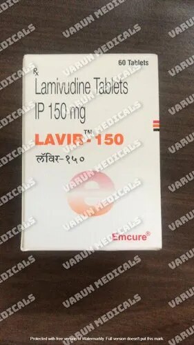 Packaging Size	60 TabletsBrand	Lavir 150Manufacturer	EmcureComposition	LamivudineTreatment	Hiv Infection Chronic Hepatitis b Virus (Hbv) InfectionPrescription/Non prescription	PrescriptionForm	TabletLavir 150mg Tablet is used in the treatment of HIV infection and chronic hepatitis B virus (HBV) infection. It prevents the multiplication of virus in human cells. This stops the virus from producing new viruses and clears up your infection.