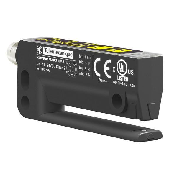 For labelling machines and label printing machines red and black label sensor.