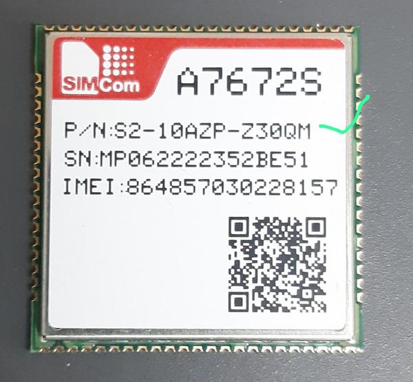 GSM MODULE A7672S Without GPS