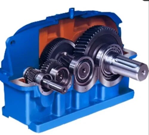 Motor Power	5HPMounting	FootType	HelicalPhase	3 PhaseMaterial	Cast IronI Deal In	New OnlySurface Treatment	yesCountry of Origin	Made in IndiaThe purpose of a gearbox is to increase or reduce speed. As a result, torque output will be the inverse of the speed function. If the enclosed drive is a speed reducer (speed output is less than speed input), the torque output will increase; if the drive increases speed, the torque output will decrease.