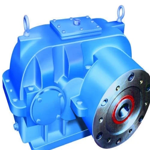 Usage/Application	ExtruderMaterial	Mild SteelSurface Treatment	yesI Deal In	New OnlyCountry of Origin	Made in India such as these often include some sort of thrust bearing assembly on the output shaft which helps to counter the extruder screw. The gear components in these systems must be smooth when engaging with other drives so the subsequent vibrations don't affect the extrusion process.