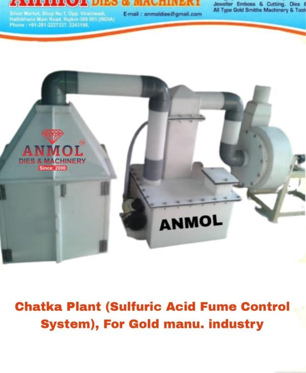 Chatka Plant (Sulfuric Acid Fume Control System), For Gold manu. industry Fume scubber system