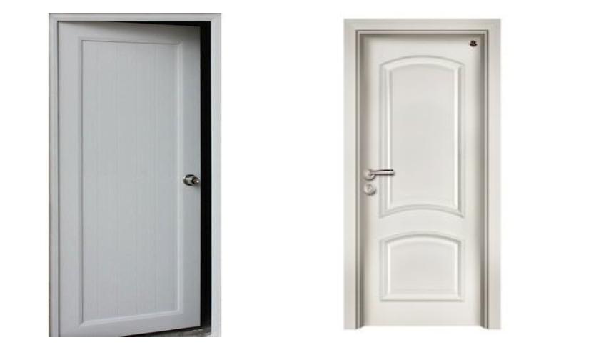 Interlocked uPVCmultiwalled panels of dimension 31 x 150 x 1.5 mm.
Recommended for commercial and budget housing.
Ideal for restroom doors.
Door along with frame options available.
WPC Doors Features
WPC Doors
37 mm multiwalledextruded door with looks of wood and merits of PVC.
Recommended for premium villas and housing projects.
Hinge side with specially designed GI Reinforcement for better screwing and strength.
Available in melamine polish of different shades.
Laminates and veneer can be pasted.
Compatible with all types of locks.
100% termite free and Weather resistant.
No expansion or contraction due to weather change.