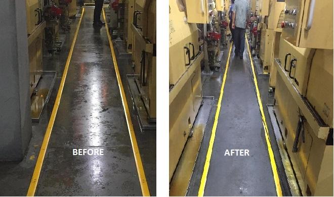 Heavy duty cleaner Effective for fleet washing, steam cleaning, and degreasing.Does not harm most surfaces.Has a very deep penetrating action.Safe to be used on automotive finishesEliminate the need for rinsingNon-flammable.Contains bio-degradable surfactants.Ideal for use on construction machinery, tractors, trucks and fleet vehicles, tanks etc.Dilution:Heavy dirt industrial floors:  1: 25 parts of waterMedium dirt industrial floors: 1:40 parts of waterLight soils and general cleaning : 1: 100 parts of water (While using in machines, use suitable defoamer in the collection tank)For Di-phase cleaning: 1 part Perfect clean with 2 parts of solvent (Solclean) and 2 parts of water.Application Area: Hotels, Hospitals, Automobile workshops, Industries etc.