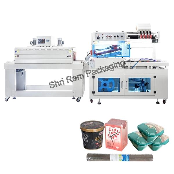 Hualian BSF-5640LG Automatic L Sealer Machine with shrink tunnel The machine is a BSF-5640LG fully automatic unmanned L sealing cutter, widely used for lot production pipelining with high efficiency. The machine is equipped with auto film feeding & perforating device and adjustable product infeed conveying table in order to meet different requirements from different products. Model BSF-5640LG/E+BS-4522 adopting relay control,price moderate.BSF-5640LG Automatic L Bar Sealer with shrink tunnel is mainly applied to film wrapping for different products, which has the advantages of dustproof, damp-proof and beautiful sealing. Features:√Widely applied to different kinds of products√The economical model which is the best choice for getting started with an automatic sealer√Equipped with safety protection cover and alarm device√Automatic feeding, whose length can be automatically adjusted by a combination of sensor and timer√Perforator device can be flexibly adjusted√Design of brush is for permanent use√Sealing temperature is controlled by PID system√Integrated L shaped sealing blades coated with Teflon. Application:1. BSF-5640LG Automatic L Bar Sealer is applied to heat shrinkable film such as PVC, POF, PP, etc.2. it is suitable for single and combinations packages such as cookies, books, CDs, glassware, tissue, paper card, photo frame, aluminum section, woodwork, etc.3. To use in the place where there is enough space, such as factory and warehouse, etcModel : BSF-5640LG/E Conveying Speed(m/min)20 Voltage (V/Hz) 220V 50/60HZPower (kw)1.4Capacity(pcs/min)0-30Max. Packing Size (L×W×H)(mm)W+H<400,W<350,H<150,L+H<450mmExternal Dimension (L×W×H)(mm)1660×890×1440Min. Packing Size (L×W×H)(mm)L>100 W>30mmMax.Film Diameter(mm)300Suitable Film Type POFLoad Capacity(kg)10Net Weight (kg)300