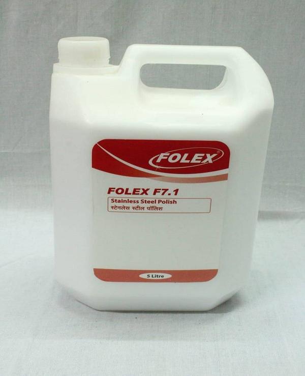 Folex F7.1 5 Ltr , Folex F7 5 Ltr , F7 5 Ltr , Stainless Steel Polish , Folex Stainless Steel Liquid , Folex Steel Polish 5 Ltr , Folex F7.1 Stainless Steel Polish 5 Ltr , Folex Products Supplier In Pune , Folex Authorised Distributers In Pune , Folex Distributers In Pune , Office Stationery Suppliers in Pune , School Stationery Suppliers in Pune , Housekeeping Cleaning Material Supplier in Pune , Packaging Material Supplier in Pune , Grocery Material And General Material Supplier in Pune , All Types Of Printing Work's Suppliers In Pune ,Contact us - Classic Enterprises Pune.Cell :- 9764107488 / 9024926658EMail :- classicenterprises97@gmail.com Web :-www.classicenterprisespune.in.