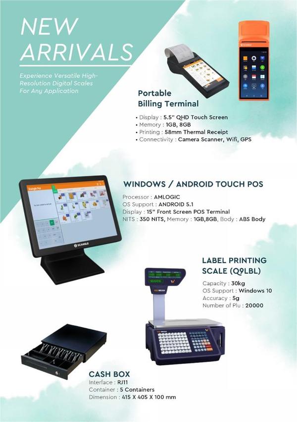 A highly powerful #BillPrintingScale engineered to deliver efficient Customer Service and a smooth Checkout experience to Customers.The Machine has Cloud Connectivity through which your can see the data anytime. You can directly connect to your system and save your time.