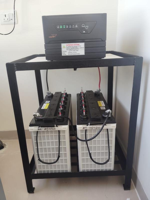 Vgurd make inverter and Amaron Tubular batteries