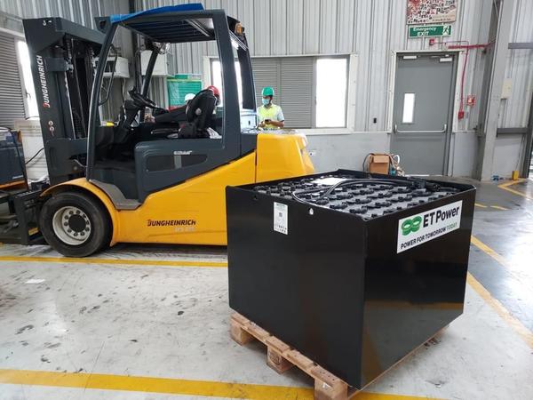Traction Batteries used for Battery operated material Handling pallet trucks like Forklifts, BOPT,