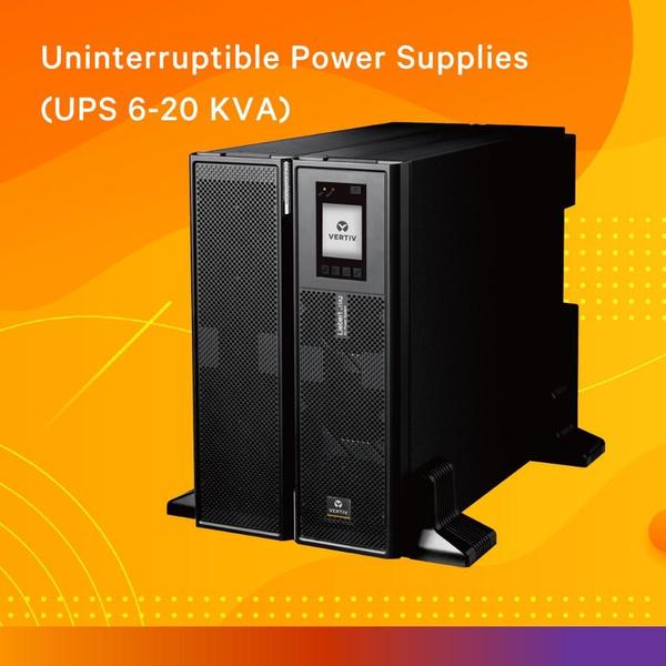 VERTIV online UPS are Available from 1 KVA to 4800 KVA