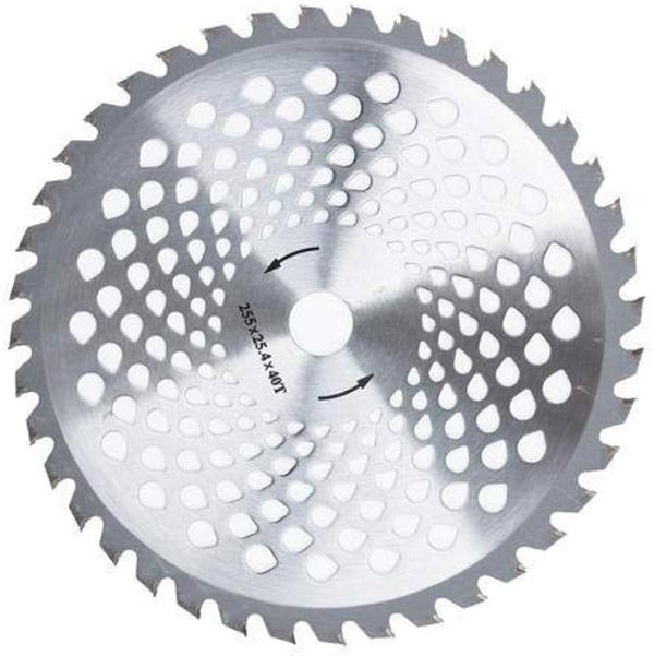 Sadaiv Nipun Heavy Duty 40T TCT Blade for Brush Cutter/Grass Cutter/Crop Cutter/Wheat Cutter/Paddy Cutter Size-255 * 40T Size- 28x28x2 Wright- 45 40 teeth TCT blade 255mm diameter 25.4mm bore diameter Suitable for cutting weeds and shrubs harvesting wheat, paddy , rice, soya bean, sugarcane, corn etc. Apply to agriculture and forestry High quality, heat treated steel./ Smooth steel surface finish. Ideal replacement blade for brush cutter Excellent rigidity because of superior alloy steel blade Lightweight and easy to use for all wood working applications Tungsten carbide tipped This is a 110 mm x 40 teeth tct blade from dewalt used for precision wood cutting Lightweight and easy to use for all wood working applications Tungsten carbide tipped Advanced tooth geometry for chip free cutting High quality, heat treated steel./ Smooth steel surface finish.