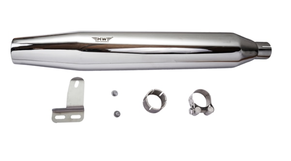 Material Stainless Steel 304Warranty Lifetime Replacement warranty against Rusting, Manufacturing Defects & Core, Suitable For BS 3, BS 4 & BS 6 / EURO 3, EURO 4 & EURO 5 ModelsClassic 350 / 500 (2012-2021)Electra 350 / 500 (2012-2021)Thunder Bird 350 / 500 (2012-2021) Requires Special FitmentBullet 350 / 500 (2012-2021)