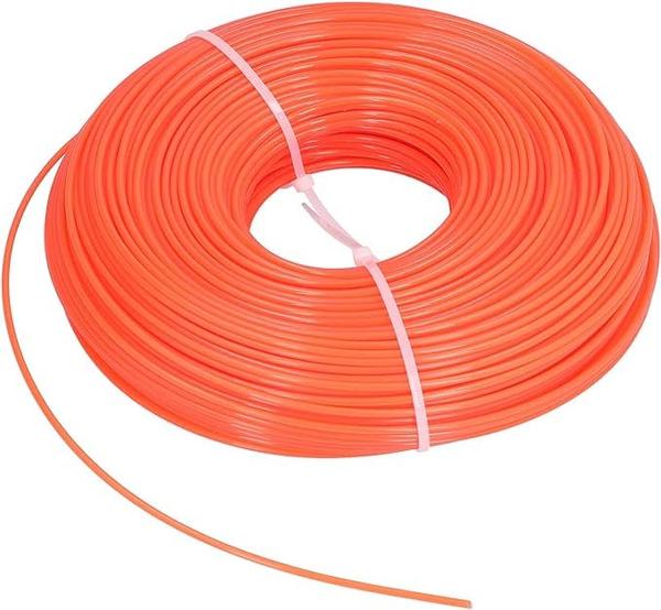 Sadaiv Nipun K.V 3.00MM 50 Mtr Round Trimmer Line Width Easy Installation String Trimmer Line for Lawn Garden Pruning Trimming for Most Trimmers It is made of high quality nylon material, strong and durable, not easy to damage, and has a long service life Wide range of uses, suitable for various models and brands of home garden lawn mower trimmers High cutting performance, it has the characteristics of high cutting performance and easy installation The choice of professional gardeners can effectively cut heavier weeds and thicker grasses Specification: Item Type: Trimmer Line Color: Orange Material: Nylon
