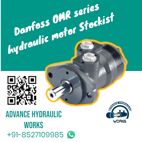 Technical information Danfoss OMRDanfoss OMR X semi-rapid motorDanfoss reference: 11186674Capacity: 100 ccSAEA 2-hole flange - centering 82.5 mm25 mm diameter cylindrical shaftOffset side holes Ø G 1/2Drain size: G 1/4Standard dust cover gasketMaximum pressure on the shaft seal = 225 barFront bearing = Fluid bearingRear bearing = Fluid bearingIntegrated drainage valvesKey A8 x 7 x 32 mm (DIN 6885)Danfoss OMRX hydraulic motor price is very competitive at our shop. Danfoss OMR100 motor, Danfoss motor dealer, Danfoss dealer in delhi.