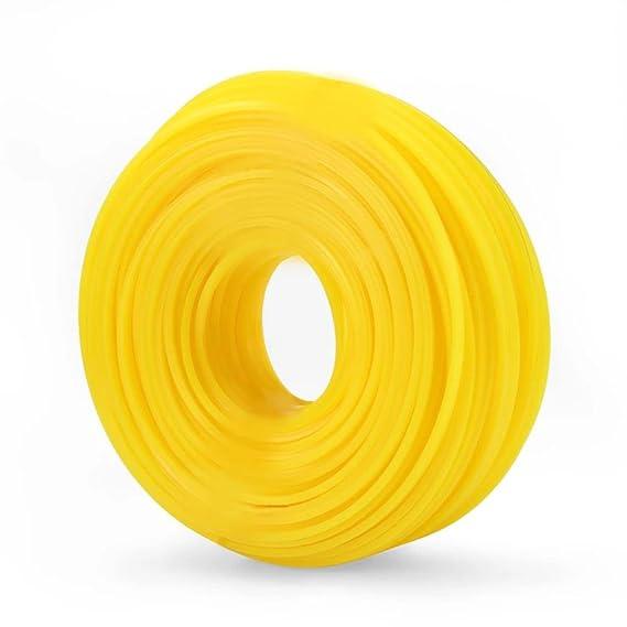 Sadaiv Nipun KV 3.00MM 50 Mtr SquareTrimmer Line Square Strimmer Line Nylon Cord Wire String Grass Trimmer Line for Grass Cutter Garden Tool Part ackage Included: 1 x Trimmer Line Notice: Please allow 1-3cm error due to manual measurement and make sure you do not mind before ordering. Please understand that colors may exist chromatic aberration as the different placement of pictures. Made of nylon, we provide 50m Square 3mm*50 Mtr Trimmer Line Nylon Cord Wire Square String Petrol Grass Trimmer, Square String Wire, Trimmer Line Trimmer line spool for grass cutter. Easy install, and convenient to use. Made of nylon, durable, wear-resistant, tear-resistant, easy to clean BRUSH CUTTER BEST FOR PETROL AND ELECTRIC BRUSH CUTTER AND LOWN MOVER