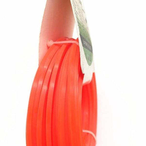 Sadaiv Nipun K.V 3.5mm 50 Mtr Square String Trimmer Line,Square String Trimmer Line Fits Most Trimmers for Trimmer Line Replacement Parts for Mowers Nylon material, not easy to damage, long service life, eliminating the trouble of frequent replacement. 50 meters, 164 feet in length, to meet most of your use needs, convenient storage and storage. Installation is simple, no complicated installation steps are required, and it is easy to use. Made of nylon material, which is wear resistant, durable, strong and easy to clean. Specification: Item Type: Trimmer Line Material: Nylon Color: Orange Diameter: Approx.3mm/0.1in Length: 50m/164ft Weight: Approx.410g/14.5oz