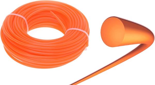 SADAIV NIPUN SN 3.00 MM 50 Mtr Round Trimmer Line String Trimmer Line Length Round-Shaped Weed Eater String Grass Trimmer Line for Lawn Mower Brush Cutter Grass Trimmer 1.FUNCTION: Use to cut through thick, heavy grass, brush and weeds. Ideal for use on pathways, sidewalks and tree belts. 2.High Quality:Made of premium plasticized materials for added impact power & strength in boosting resistance to damage. High strength in bold resists breaking.Long life, excellent strength. 3.LOW NOISE: Low noise makes you immersed in leisure time for mowing.Multi-side Cords Slice through heavier weeds and thicker grass quickly and efficiently, Cutting less time 4.IMPROVE WORK EFFICIENCY: High mowing efficiency, saving your time and efforts. 5.If you encounter any problems in use. you can contact us.thank you for your support and we will serve you wholeheartedly.
