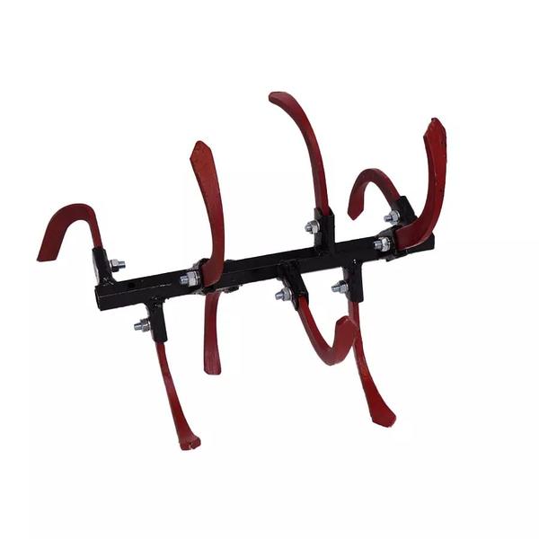 tilling blade for 7 amp 9 HP Power Tiller is a deep tilling blade that will cut through tough soil with ease. This tiller attachment is made from high quality steel and is guaranteed to last you for a long time. It has been designed with a curved blade shape which makes it easier to penetrate through the soil. The Agripro APC-DTB Deep tilling blade for 7 amp 9 HP Power Tiller works with both 7 and 9 horsepower engines. The blades are 16 inches wide which means that they can cover a large area at once. This saves you time and energy when working in your garden or yard tilling blade for 7 amp 9 HP Power Tiller is easy to install on your power tiller machine but it can also be removed quickly if needed. The attachment features U-bolts that allow you to easily secure it to the machines frame without any tools required . Features Deep tine design for added power in tough soils High quality steel construction for durability Offset tines reduce vibration and noise