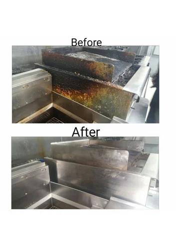 Effectively penetrates and dissolves layers of greasy soils for easy rinse away by cutting through grease, creosote, carbon, grime and dirt for through cleaning on smokehouses, vent hoods, walk-in ovens. It doesn’t leave film or objectionable odour after rinsing. It is potent enough to remove even burned on carbon and grease deposits. It prevents Fire hazard from accumulated carbon and grease and is also used toclean carbon deposits in engines.- Dilute 1:5 up to 1:50 with water-Processed meat plants-Meat packing plants-Poultry processors-Farms-Restaurants-Cafeterias-Airline bakeries-Processed food plants