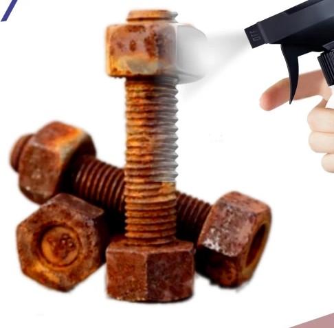 Rustofix is a releasing agent cum rust remover.If free nuts bolts and Fittings within seconds of spraying on the rusted portion. it cleans dirt, grease dust sludge and loosens rust. It penetrates deep to free countersunk threads and saves the threads for re-use. It is CFC free. Rustofix is a ust for all Mechanical and electrical maintenance departments.Application Area: Hotels, Hospitals, Maintenance contractors, Air conditioning contractors, Engg. Industries.RUSTOFIX™ – Aerosol type release agent with MolyFrees nuts, bolts and fittings within seconds.Clean dirt, grease, dust and sludge.Loosen rust.Penetrates deeply to free countersunk threads.Saves threads for reuse.CFC free.Application Area: Hotels, Hospitals, Maintenance Contractors, Air conditioning contractors. Engg. Industries.