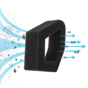 Brushes Cutter Trimmer Air Filter Sponge Element Lawn Mower Engine Motor Parts GX35 140 Garden electric tool accessories String Trimmer Brush Cutter, Element Air CleanerProduct FeaturesExcellent filtration.Made of good materials.Prolong the engine life.Easy to install and directly fit.Applicable ModelsFit GX35 HHT35 HHT35S 4 stroke 1.3 HP engine seriers String Trimmer Brushcutter, Lawn Mower, Generator, Water Pumps.Important NotePlease note this part is a non-genuine spare part and the manufacturers' names and part numbers have been used for reference purposes only.