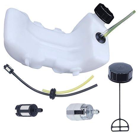 Sadaiv Nipun Fuel Tank with Cap Fuel Line Hose Grommet for GX35 GX35NT HHT35S UMK435 4-Stroke Gas Engine Motor Trimmer Strimmer Brush Cutter Tank with Fuel Filter and Cap Suitable for 2 Stroke Engine of Brush Cutter Superior quality, Heavy build material with fuel filter pipe and cap. Brand new & Imported quality. Please compare the goods appearance, shape, size with your original Tank before ordering. Fuel Tank is Superior quality, heavy build material with fuel filter pipe and cap. * Suitable for 2 stroke engine of brush cutter * Brand new & Imported quality