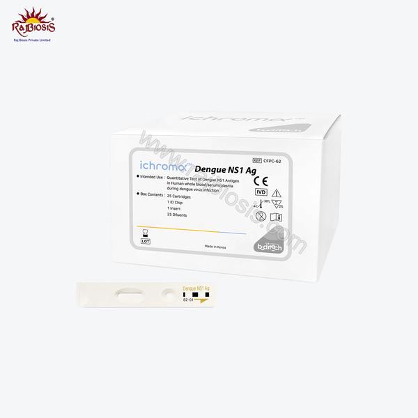 Dengue NS1 Ag, one can diagnose Dengue virus infection early and provide means of prognosis monitoringDengue fever is an acute febrile disease caused by the dengue virus, mainly transmitted by mosquitoes. Reinfection is not uncommon and can grow into severe dengue fever. Dengue NS1 Ag can help with the diagnosis of dengue infection at an early stage, which should help with treatment planning and prognosis monitoring.
