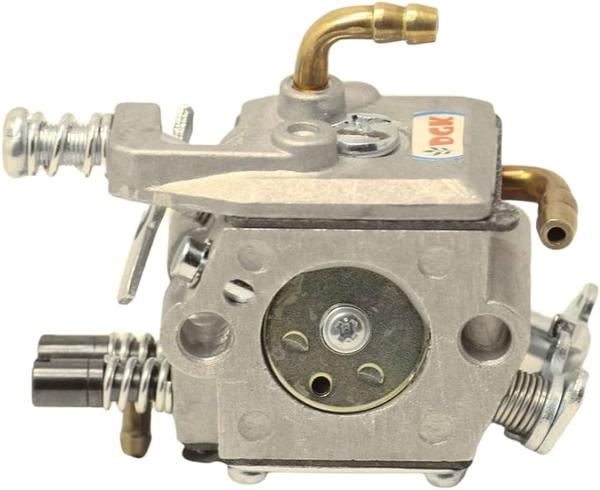 HIGH-QUALITY MATERIAL: This carburetor is made of high-quality metal material, which is durable and sturdy. It is not easily damaged, has a qualified quality and long service life.-The carburetor can keep your outdoor power equipment the best performance.-The carburetor using high hardness aluminum material, durable and not easily damaged.-It is good at mixing fuel and air to keep engine running smoothly. replacement carburetor, perfect match to the original engine.-Premium quality material and easy at-home installation.-It meets strict quality standards and can directly replace old or damaged parts.