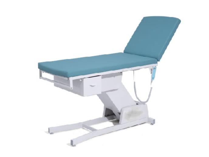 Overall Size :- 1830 mm L X 610 mm W x
810 mm H
Remote operated back rest up and downremote operated hight adjustment
Pre treated & Epoxy Powder Coatedfoot operated Remote option available. 3